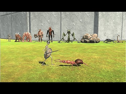 INFERNALS VS GIANT INVERTEBRATES Tournament - Animal revolt Battle Simulator