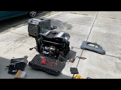 Cummins Onan p4500i Cranks but won’t start and no spark, Bad light indicator. Problem solve
