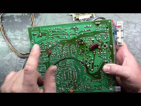 25" K7000 Arcade Monitor Chassis Repair Series (Part 4) - Vertical Foldover And Rebuild