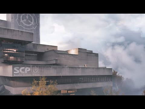 SCP: Research Center. Sector 15 || 3 Hours Ambient with Rain Sounds (Relaxing Music)