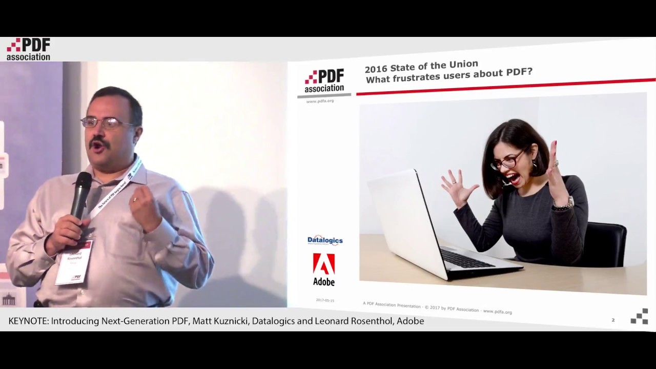 KEYNOTE:  Introducing Next Generation PDF