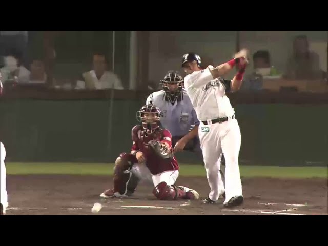 【7回裏】ファイターズ陽＆中田が本日2度目の連続タイムリー!! 6-4と形勢逆転!! 2014/8/20 F-E