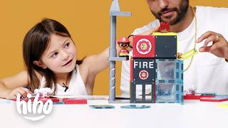 Kids Build a Town With Their Parents!