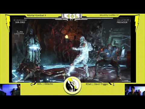 MGL 12 - MKX - #DaK DevilTrigger (Predator) vs GOL | Eklectic (Sub-Zero)