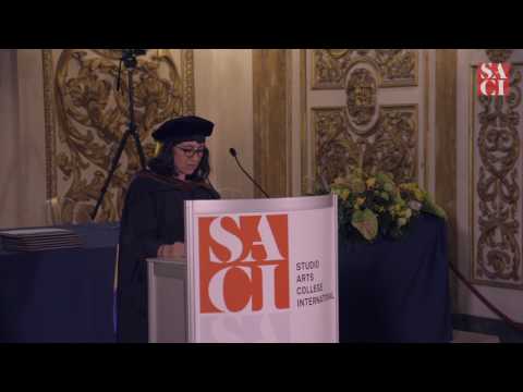 SACI 2017 MFA Commencement Ceremony - Daria Filardo (Part 3/7)