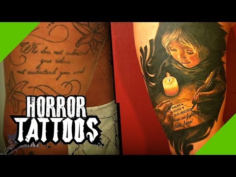 Emotional thigh tattoo: Extreme cover-up! | Essen (4/4) | Horror tattoos | sixx