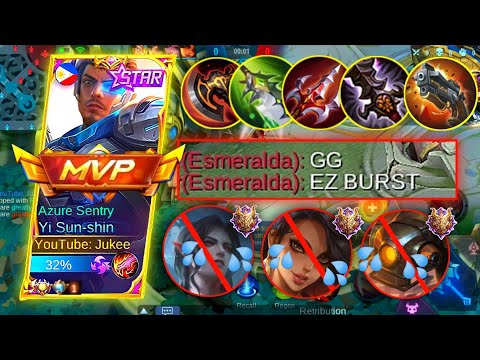 DO THIS YI SUN-SHIN BROKEN BUILD FOR SUSTAIN ENEMY! | YSS BROKEN BUILD!! | YSS NEW BUILD 2022 | MLBB