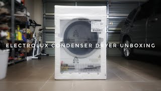 Electrolux 8kg Condenser Dryer Unboxing and Setup (EDC804BEWA)