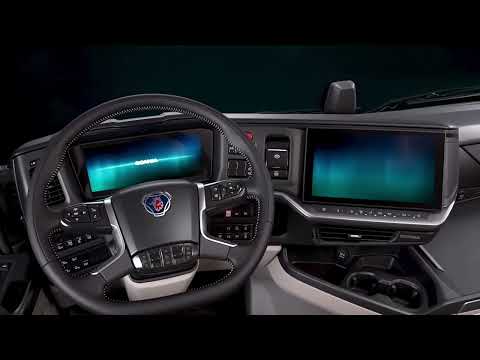 neues Armaturenbrett des Scania der neuen Generation