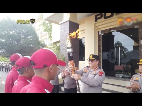 KIRAB API PEKAN OLAHRAGA NASIONAL XXI ACEH SUMUT