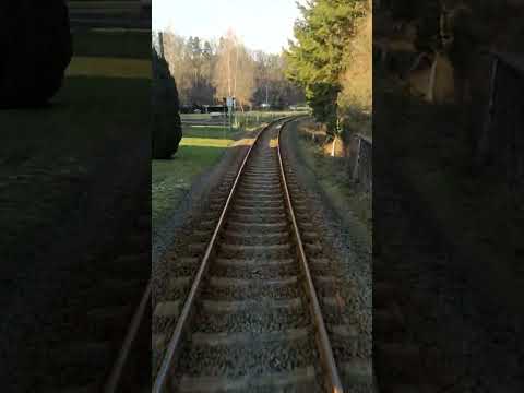 Führerstandsmitfahrt Pößneck unt. Bhf. - Orlamünde (Orlabahn)