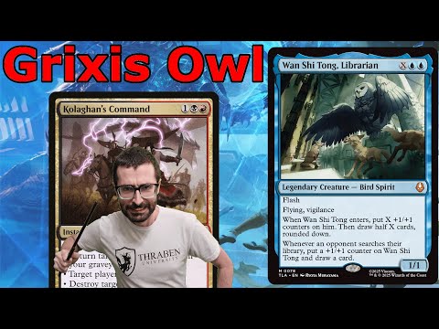 BIRD IS THE WORD!  Legacy Grixis Owl Control MTG
