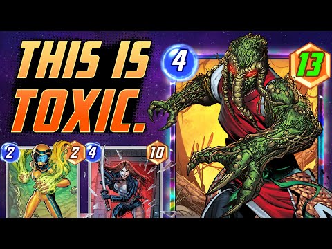 No one can beat my Man-Thing! It's too toxic!!