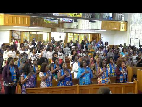 Ministration by Tema Youth - Ghana & United States National Anthem