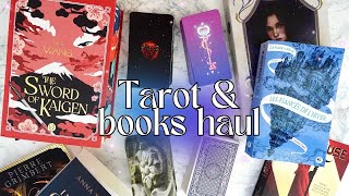 New Tarot & Books Haul 😍Because Reading Is What? Fundamental📖🃏
