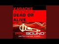 You Spin Me Round (Like A Record) (Karaoke Instrumental Track) (In the style of Dead Or Alive)