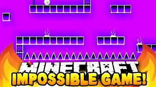 Minecraft - THE IMPOSSIBLE GAME! (Geometry Dash!) - w/ Preston