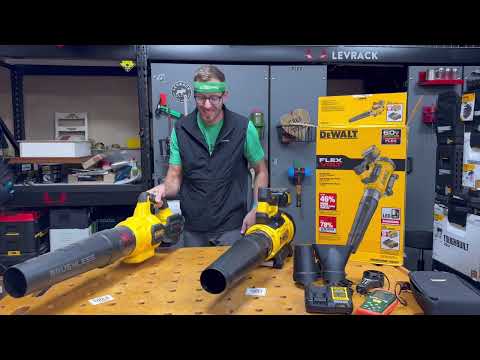 FIRST LOOK: New DeWalt 765 CFM/160 MPH 60v max Premium Blower