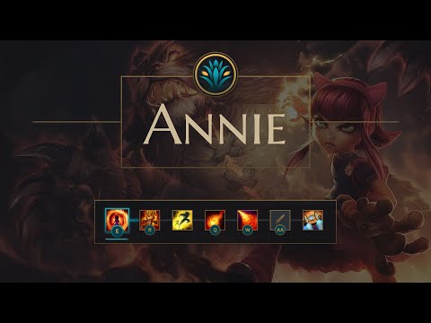 Annie R Flash Max Damage Combo [Medium] (League of Legends)