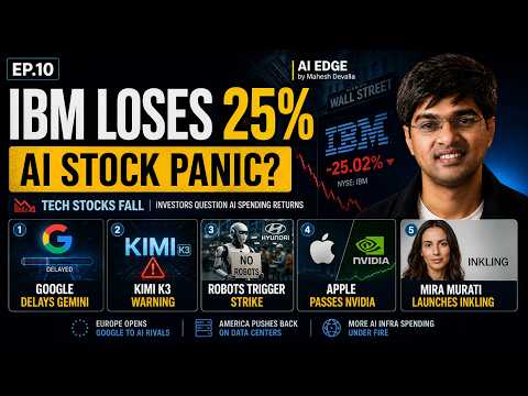 IBM Loses 25%, Kimi K3, Gemini Delay, Mira Murati Inkling, Apple Passes Nvidia | EP10 Mahesh Devalla