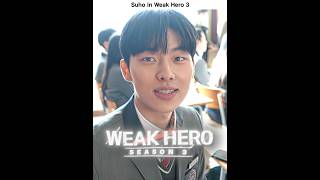 Suho Behind the Scenes Weak Hero 3 💀🔥 #WeakHeroClass #Kdrama #Shorts