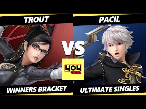 4o4 Weekly 16 - Trout (Bayonetta) Vs. Pacil (Robin) Smash Ultimate - SSBU