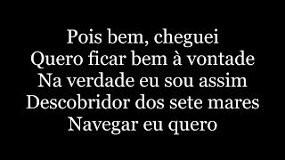 Tim Maia - O Descobridor Dos Sete Mares (letra)