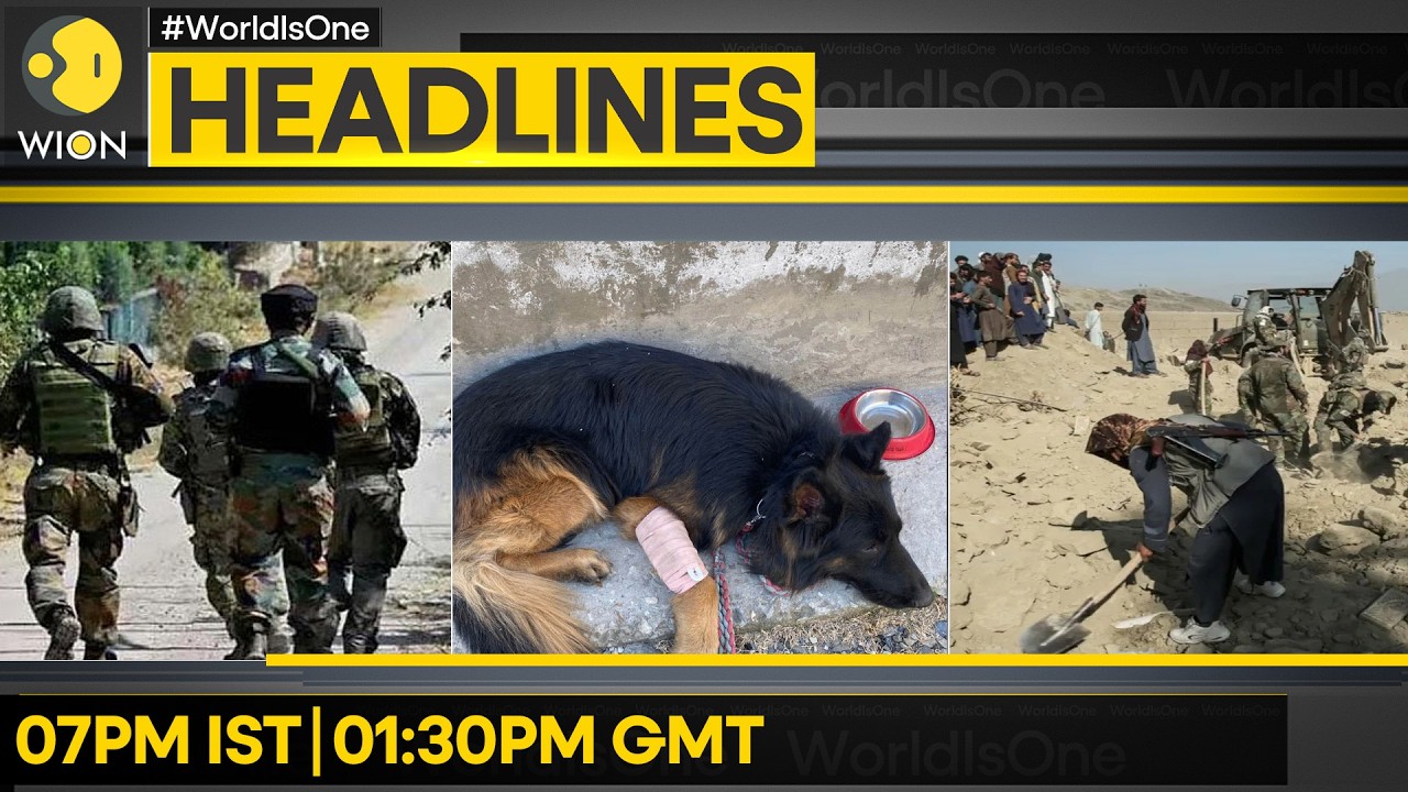 Third Terrorist Killed in Kishtwar Op | Sniffer Dog Takes First Bullet During Kishtwar Op |HEADLINES