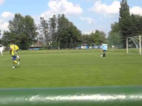 Slezsky FC Opava U16   MFK Frydek Mistek U16 16 07 2011 Karvina Fragment meczu