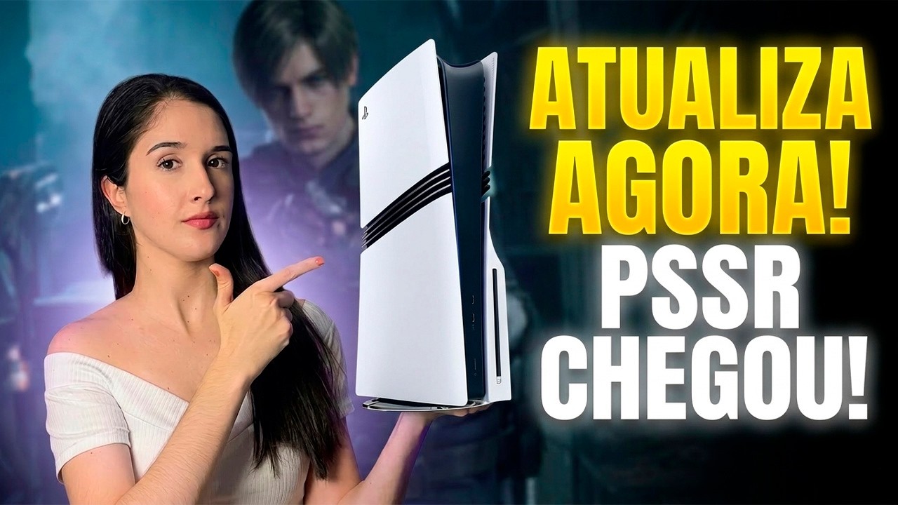 PSSR CHEGOU! ATUALIZE SEU PS5 PRO AGORA! (PASSO A PASSO)
