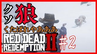 #2【RDR2】動物愛護団体に訴えられそうだけど狼狩ります。【ゲームと現実は区別してね】