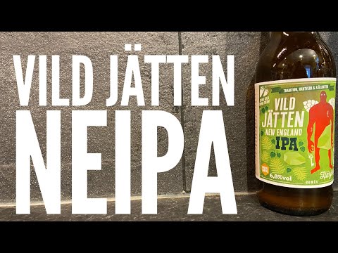 Härjebrygg Vild Jätten New England IPA , Härjebrygg Bryggeriaktiebolag Swedish Craft Beer Review