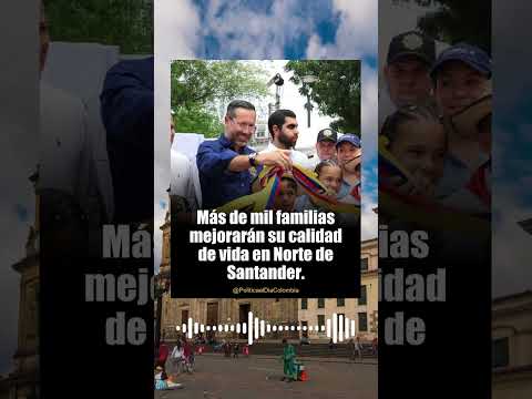 ¡Gran avance en Norte de Santander! Anuncian viviendas y legalización de barrios #colombia