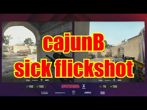 cajunB SICK FLICKSHOT vs G2 @ EPICENTER: Moscow