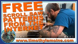 Free Scroll saw patterns from the internet