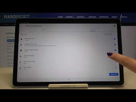 How to Clear Browsing Data in SAMSUNG Galaxy Tab S6 Lite – Remove Browsing History