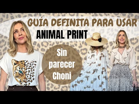 Cómo combinar el LEOPARDO CON ESTILO /animal print (tu asesora de imagen y moda )