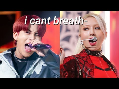 kpop high notes that make me fly high