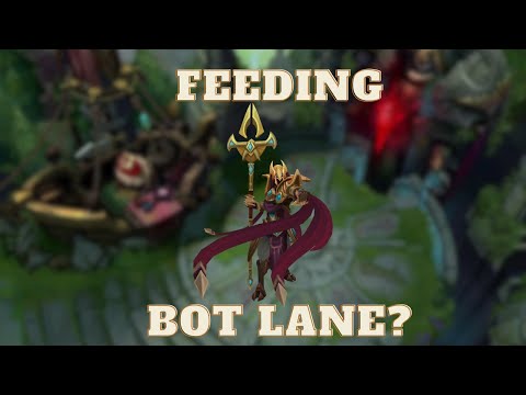AZIR | How to Carry a Feeding Bot Lane (6-1  Ezreal at 8 minutes) | In Depth VOD Review