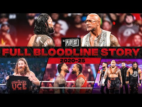 The Bloodline complete story (2020-25): 4-HOUR WWE Playlist