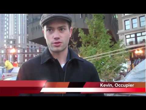 Occupy Boston Interviews and Eviction