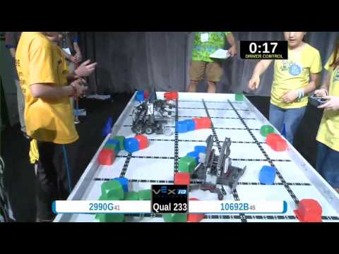 2015 VEXIQ Elem Q233 -  (2990G 10692B) 54 - VEX-IQ Elementary School-VEX Worlds 2015