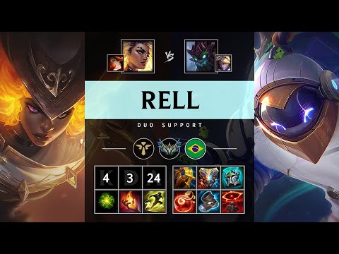 Rell Support vs Maokai - BR Challenger Patch 25.S1.3