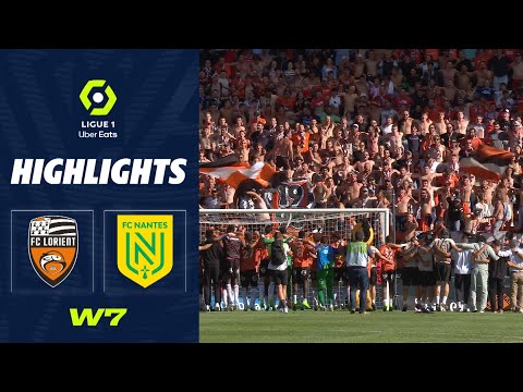 FC LORIENT - FC NANTES (3 - 2) - Highlights - (FCL - FCN) / 2022-2023