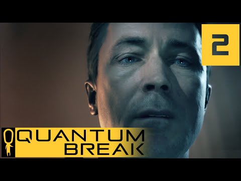 Quantum Break - Act 1 Scene 3 - Library Chase - Let's Play - Quantum Break Walkthrough Part 2