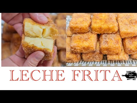 Como hacer Leche Frita super cremosa y fácil.❤️