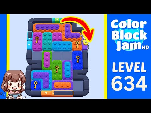 Color Block Jam Level 634 Solution Walkthrough
