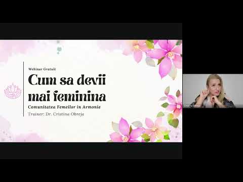 Înregistrare webinar: Cum să devii mai feminină