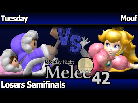 MNM 42 Melee - Tuesday (ICs) vs Mouf (Peach) - Losers Semifinals