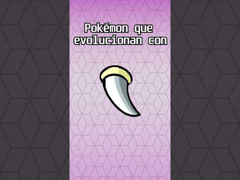 🦷 Pokémon que EVOLUCIONA con el COLMILLO AGUDO 🦷